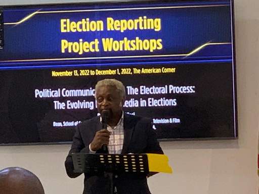 American Corner, Ibadan — November 14, 2022 U.S.-sponsored workshop for media practitioners and political communication.